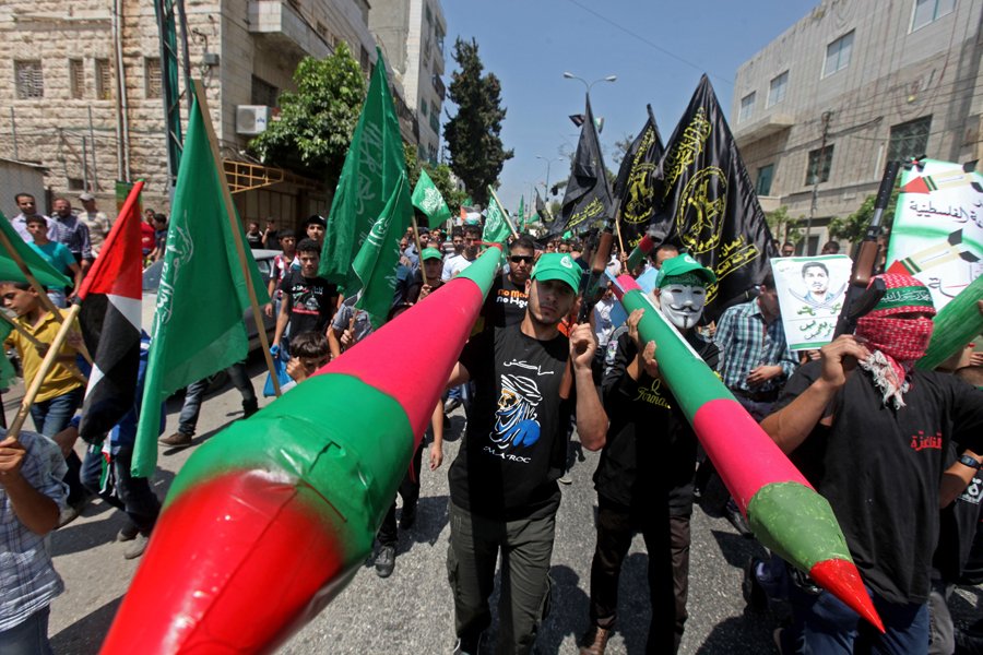 مؤيدون للمقاومة الفلسطينية (الأرشيف)