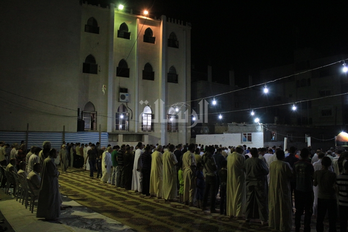 صلاة التراويح في مسجد عمر بن الخطاب