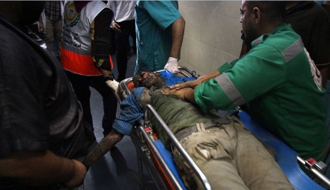 مصاب في العدوان على غزة (أرشيف)