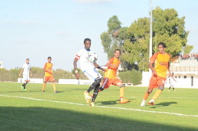 جانب من المباراة