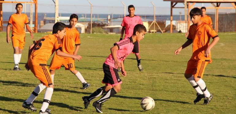 جانب من أحد مباريات دوري الناشئين