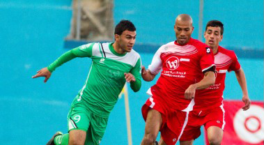 جانب من المباراة