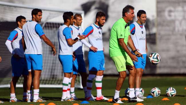 تدريبات منتخب إيران