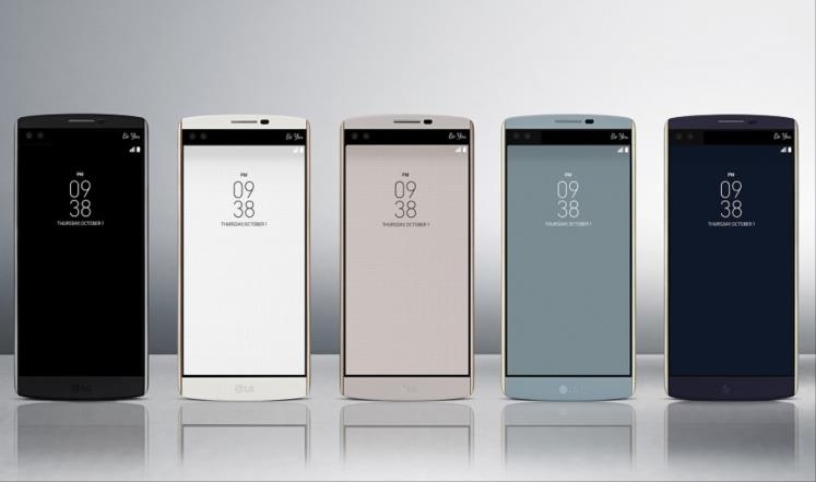 هاتف جديد من إل جي بشاشتين وكاميرتين أماميتين
