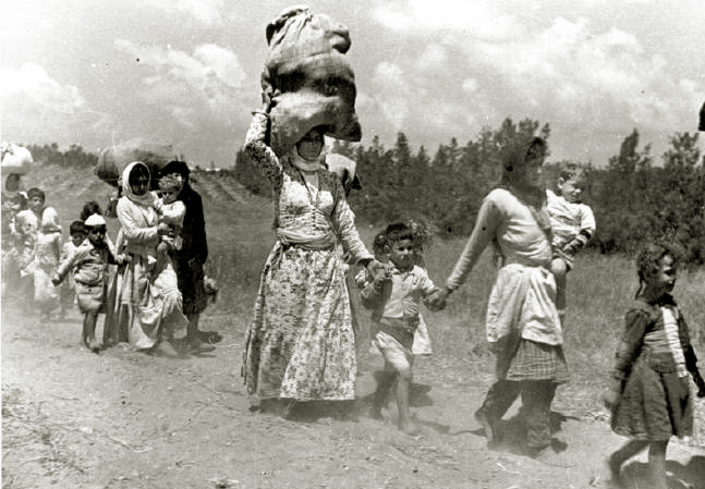 معاناة الفلسطينين في النكبة 1948 (أرشيف)