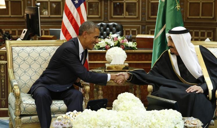 أوباما وسلمان التقيا مطلع العام الحالي في الرياض وعبرا خلال الاتصال الهاتفي أمس عن تطلعهما للقاء آخر قريب