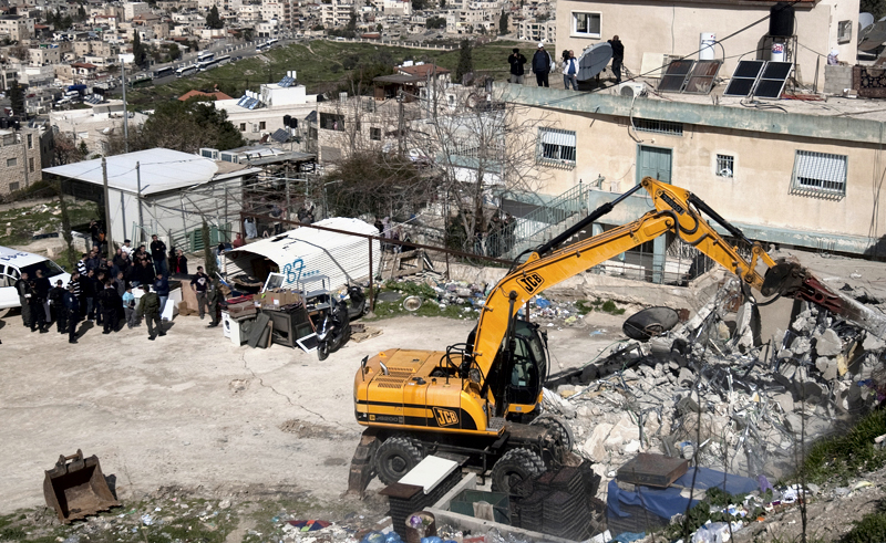 الاحتلال يهدم  منزل لمواطنين بالضفة (الأرشيف)