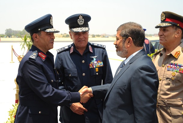  الرئيس المصري محمد مرسي (الأرشيف)