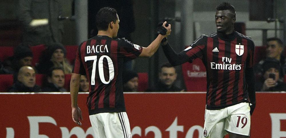 فرحة لاعبي ميلان بالفوز