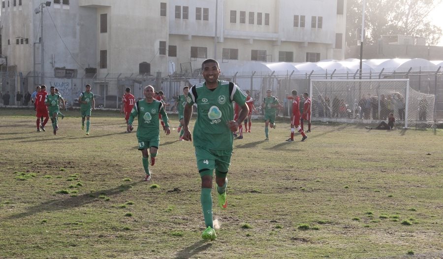 فرحة سامي سالم بهدف التعادل