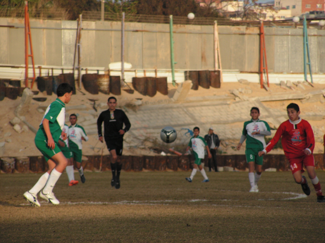 أحد لقاءات دوري بنك فلسطين للبراعم