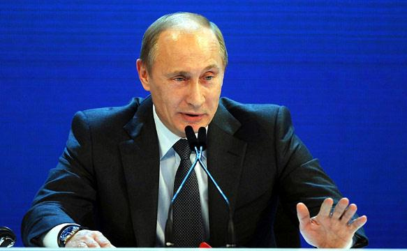 الرئيس الروسي فلاديمير بوتين