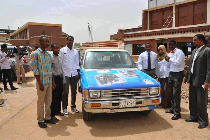 سيارة تعمل بواسطة الهيدروجين في السودان