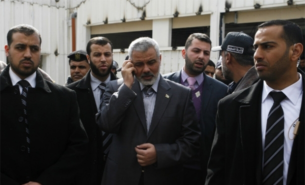  رئيس الوزراء الفلسطيني إسماعيل هنية