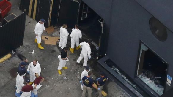 مكان حادث اطلاق النار