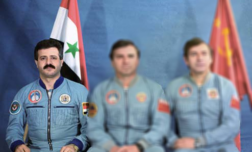 أول رائد فضاء سوري  محمد احمد فارس (الأرشيف)