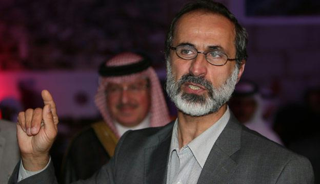 أحمد معاذ الخطيب، رئيس ائتلاف المعارضة خارج سوريا