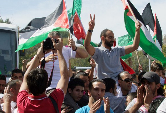 أسرى محررين بغزة (الأرشيف)