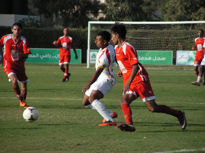 أحد لقاءات غزة الرياضي في دوري الدرجة الممتازة