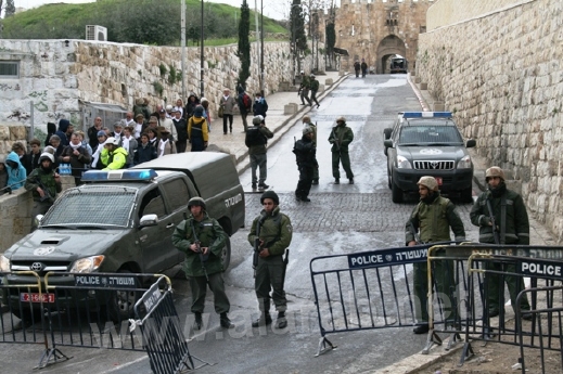 منع الرجال دون الـ40 عامًا من دخول الأقصى