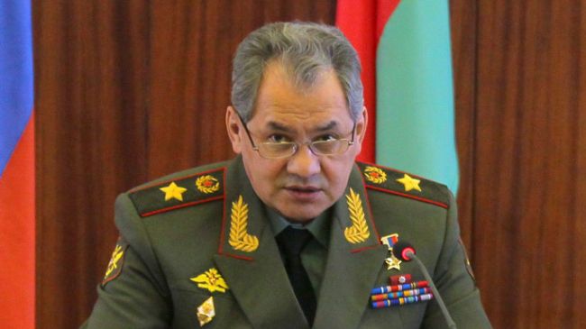 وزير الدفاع الروسي سيرغي شويجو