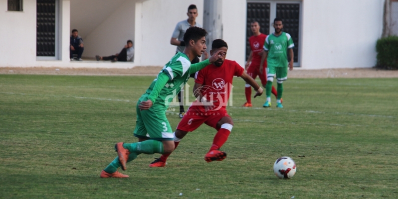 جانب من المباراة