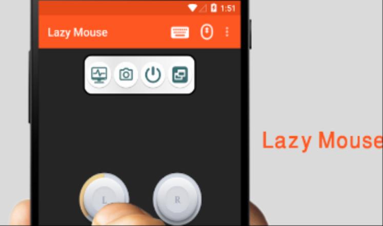 تطبيق، Lazy Mouse يقوم بتحويل الهاتف لفأرة بدون لمس الهاتف