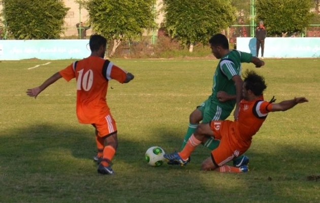 جانب من المباراة