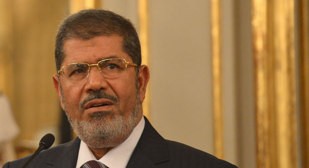 الرئيس المصري محمد مرسي