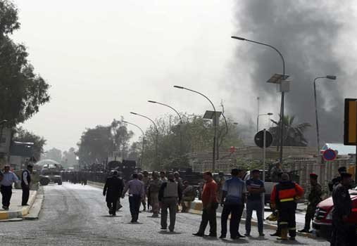 صورة من الانفجار