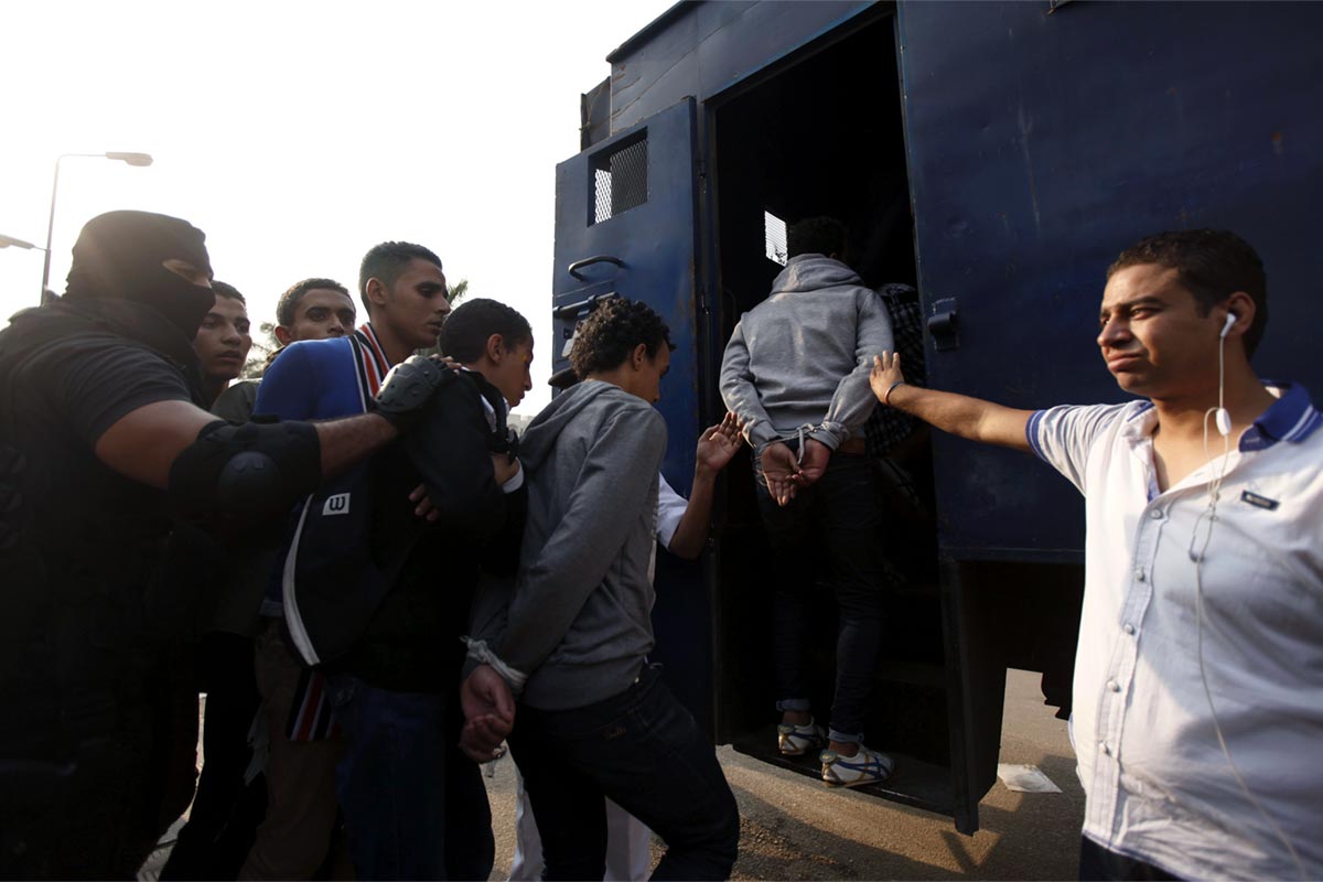 سجناء في مصر (صورة من الأرشيف)