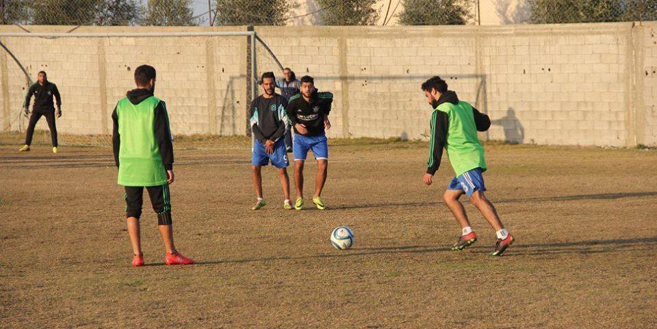 جانب من تدريبات الصداقة