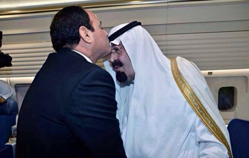  الملك السعودي الراحل أكبر داعمي السيسي