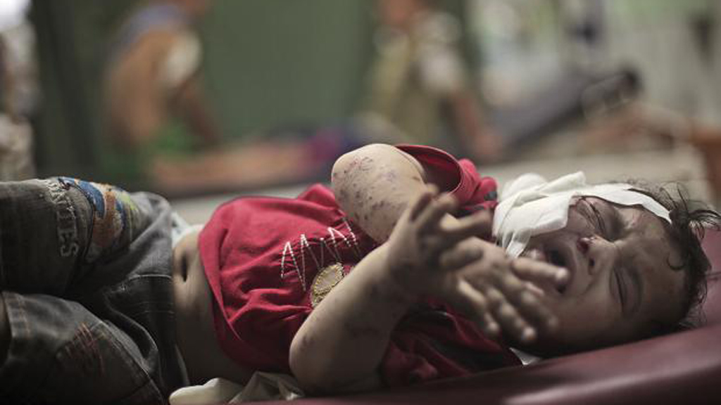 من جرائم الإحتلال الإسرائيلي بحق أطفال غزة