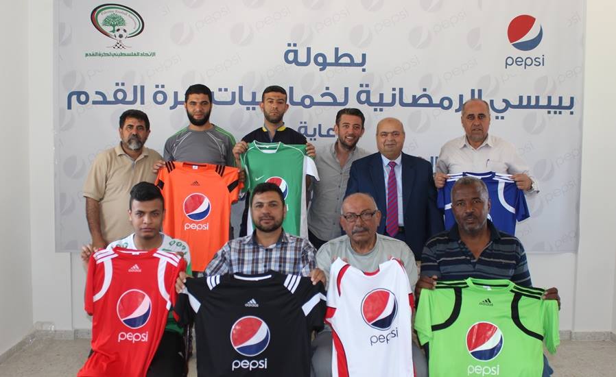 جانب من المشاركين في بطولة بيبسي