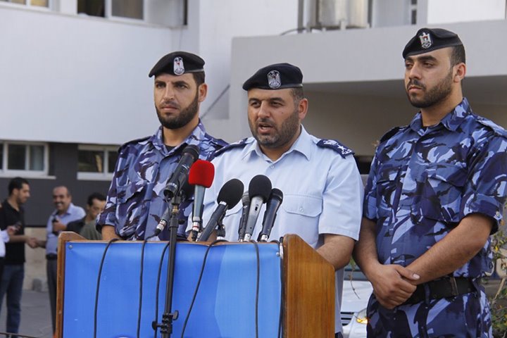 المقدم أيمن البطنيجي المتحدث بإسم الشرطة بغزة