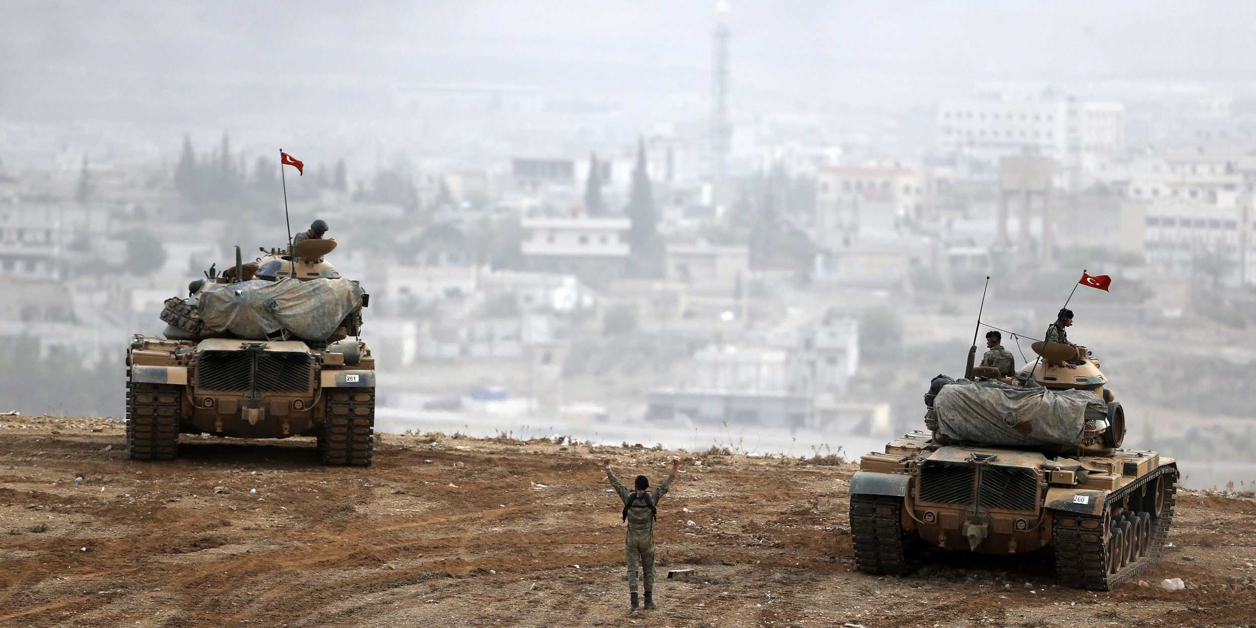 قوات من الجيش التركي 