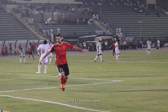 أبو تريكة بعد إحرازه هدفا في الزمالك