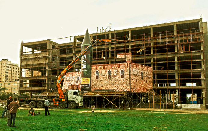 تجهيزات لاحياء انطلاقة حماس الـ 25