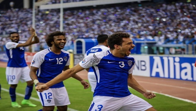 فرحة لاعبي الهلال بالفوز