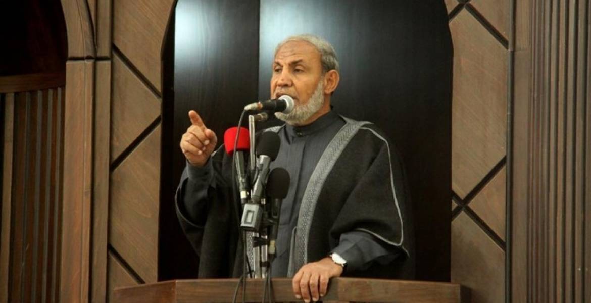 محمود الزهار عضو المكتب السياسي لحماس