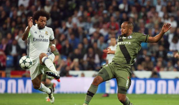 جانب من المباراة