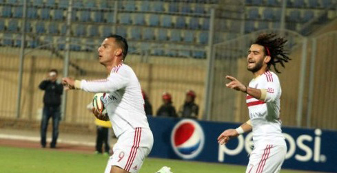 فرحة لاعبي الزمالك بالفوز