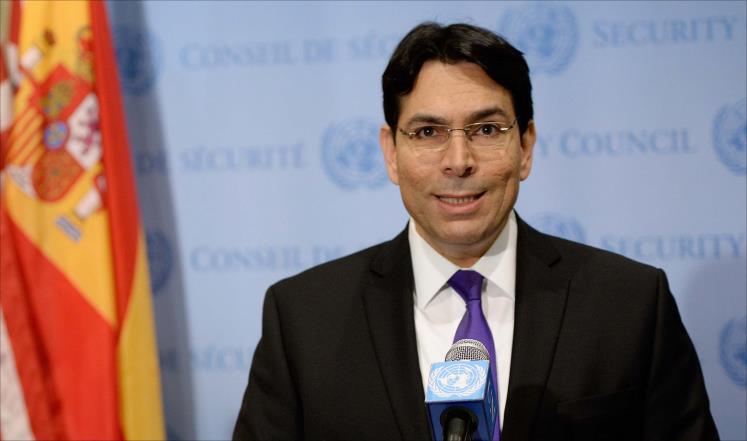 سفير إسرائيل في الأمم المتحدة داني دانون