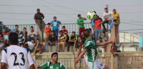 جانب من المباراة