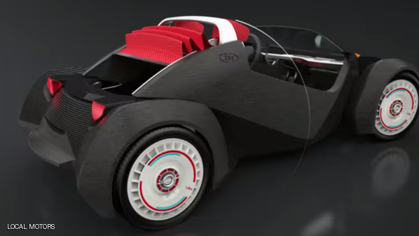  أول سيارة مطبوعة بالعالم