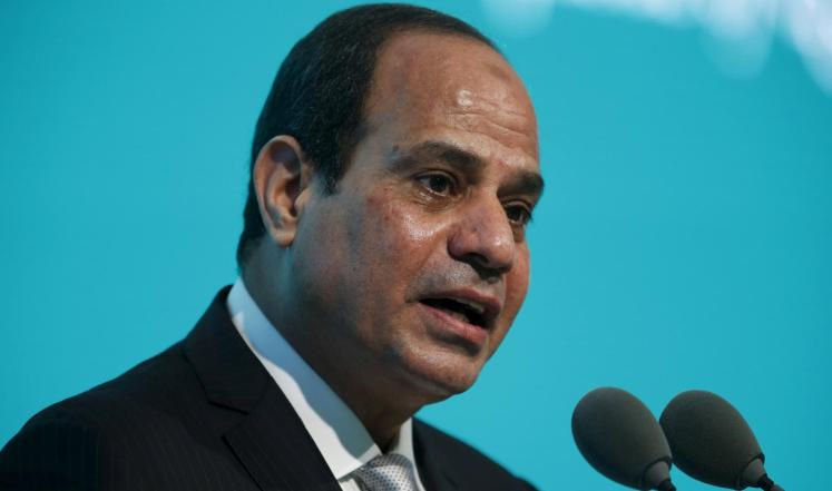  الرئيس المصري عبد الفتاح السيسي