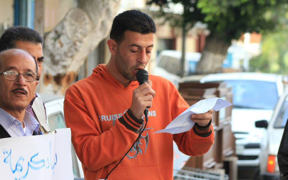 جانب من وقفة احتجاجية ضد الأونروا (الأرشيف)