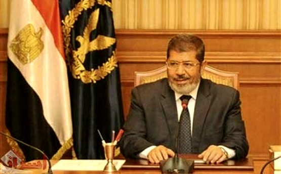 الرئيس المصري محمد مرسي