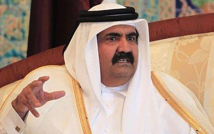  أمير قطر الشيخ حمد بن خليفة آل ثاني